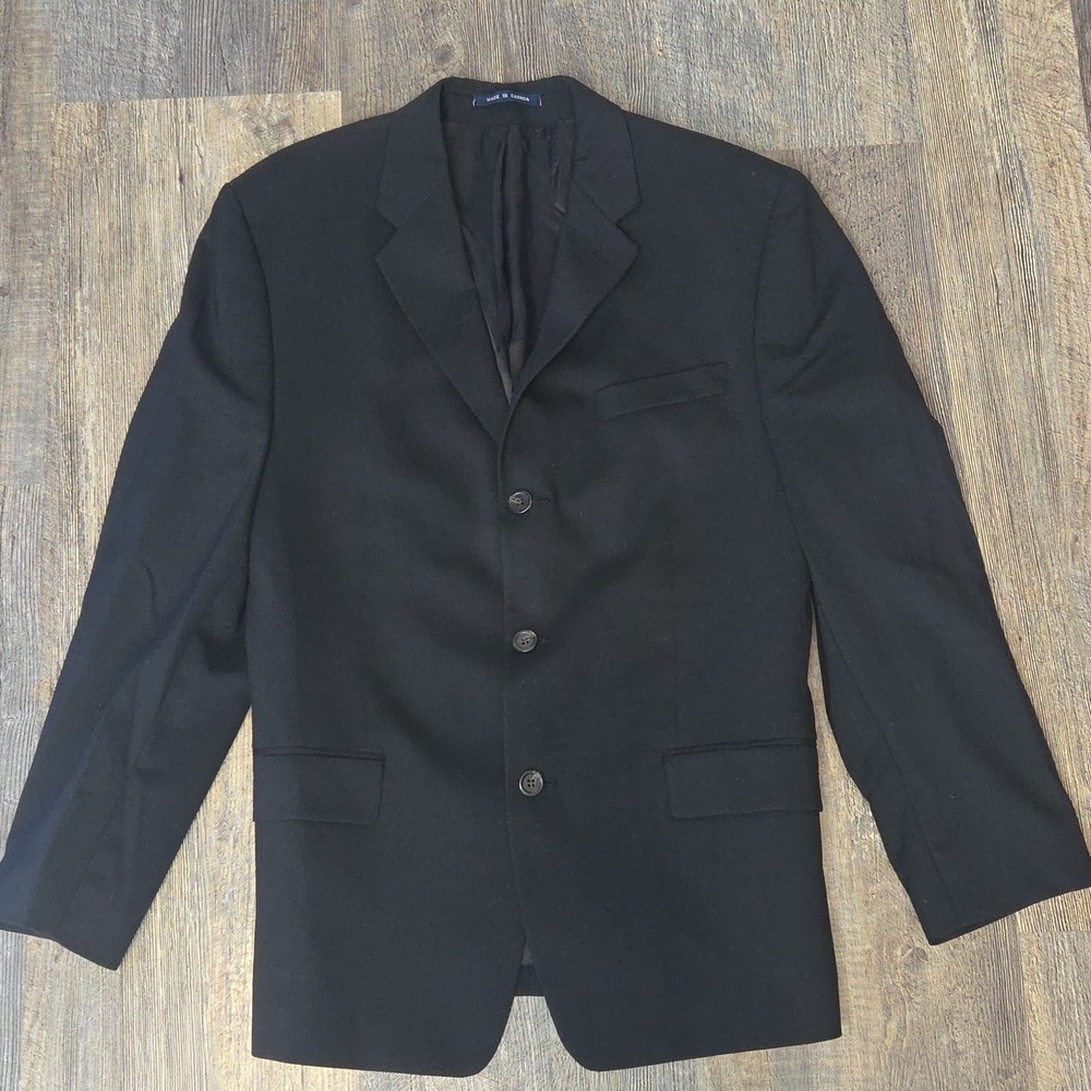 Chaps Men's Black Blazer